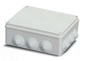 Коробка распаячная герметичная с вводами пластмассовые винты IP55 160х135х77мм ШхВхГ 1SL0824A00 ABB