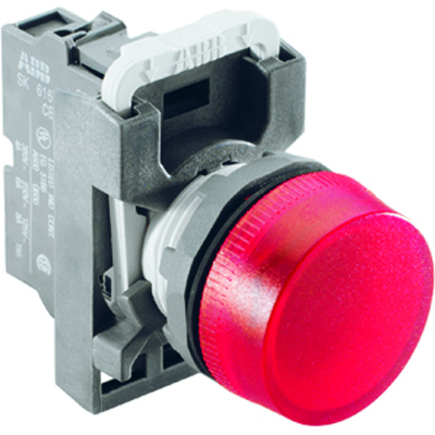 Лампа сигнальная красная ML1-100R (только корпус) 1SFA611400R1001 ABB (1м)