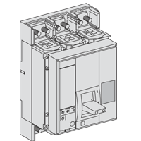 Выключатель NS1000H 4P+ MICROLOGIC 2.0A в сборе 33249 SE