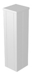 Миниколонна электромонтажная 0,5 м 2-х сторонняя 140x133x500 мм (алюминий,белый) 6290030   OBO Bettermann