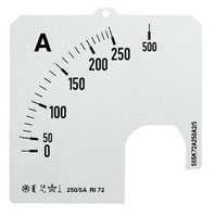 Шкала для амперметра SCL-A5-100/72  16082759 ABB