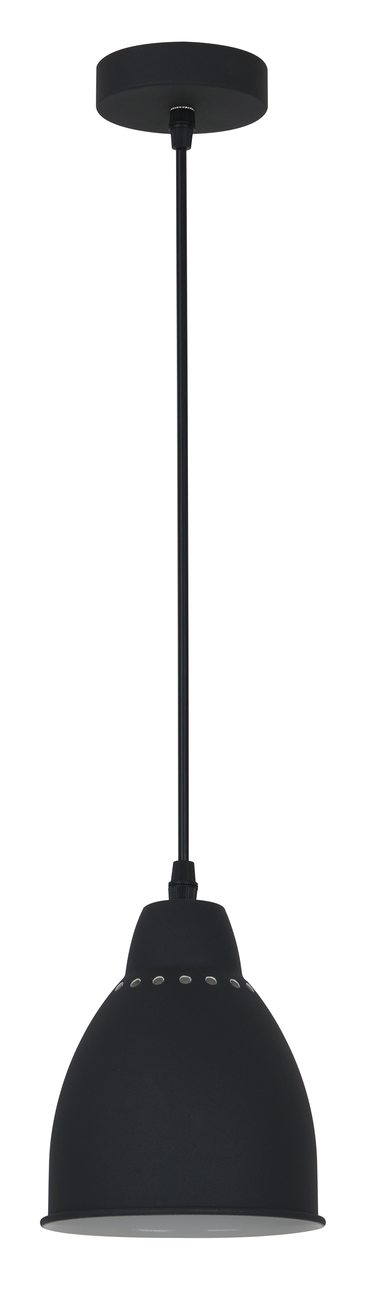 Светильник подвесной Camelion PL-430S-1 С02 черный в стиле LOFT, 1х E27, 60Вт, 230В, металл 13081