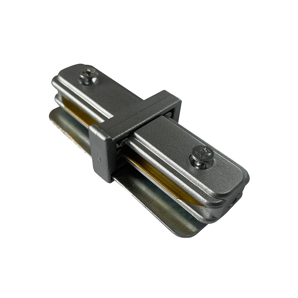 Коннектор к шинопроводу I-образный PTR CI-GR серый для трековых светильников .5023840 Jazzway (1м)