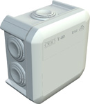 Коробка распределительная T40, 90x90x52 мм, трудновоспламеняемая 2007320   OBO Bettermann