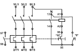 Контактор 65А 220В КМИ-46562 в оболочке IP54 (KKM46-065-220-00) IEK