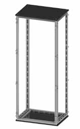 DKC R5CQE20148S Сборный шкаф CQE, без двери и задней панели, 2000x1400x800 мм