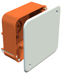 Коробка распределительная для скрытого монтажа в полых стенах 105x105x50 мм 2003449   OBO Bettermann