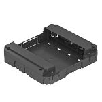 Коробка монтажная MT45V0 для лючков и кассетных рамок номинального размера 9/R9 (полиамид,черный) 7408698   OBO Bettermann