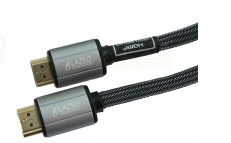 Кабель (шнур) для передачи сигналов HDMI 2.0, максимальное разрешение 4Кх2К, 60Hz (4:4:4) WH-111(1m)-B LAZSO