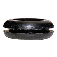 Резиновое кольцо PVC - чёрное - для кабеля диаметром максимум 3,5 мм - диаметр отверстия 6 мм 098090 Legrand
