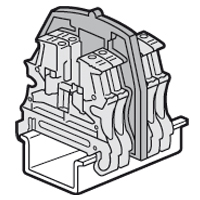 Legrand Клемма. Перегородка 2 яруса 037563  (Viking 3) /уп. 10шт/