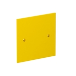 Накладка блока питания VH для монтажа устройств, 95x95 мм (желтый) 6109842   OBO Bettermann