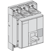 Выключатель NS1000 NA 4P ФИКСИР. в сборе 33493 SE