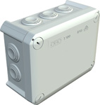 Коробка распределительная T100, 150x116x67 мм, трудновоспламеняемая 2007347   OBO Bettermann