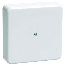 Коробка распаячная 100х100х30 (без клеммы) белая IP40 (50/2400)  ( BS-W-100-100-30 ) Б0031181 ЭРА