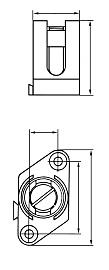 SE КЛЕММА SIGMA 1x4 20ШТ NSYS04