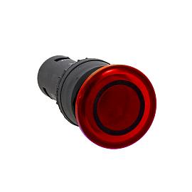 Кнопка управления SW2C-MD "Грибок" красная с подсветкой NO+NC sw2c-md-rr EKF