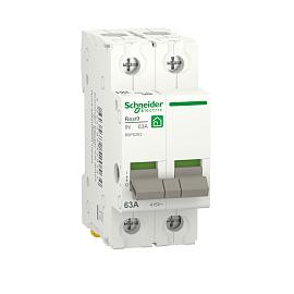 Выключатель нагрузки (модульный рубильник) RESI9 63А 2P R9PS263 Schneider Electric