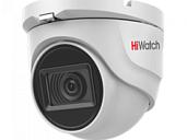 Камера видеонаблюдения (видеокамера наблюдения) аналоговая 8Мп купольная HD-TVI с EXIR-подсветкой до 30м HiWatch DS-T803 (3.6 mm)