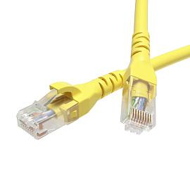 Патч-корд неэкранированный CAT5E U/UTP 4х2, LSZH, желтый, 2.0м RN5EUU4520YL DKC