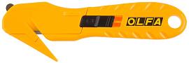 Нож "HOBBY CRAFT MODELS"для хоз работ,безопасный,для вскрытия стрейч-пленки,пластиковых шинок и коробок,17,8мм OLFA OL-SK-10