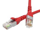 Патч-корд экранированный CAT6 F/UTP 4х2, LSZH, красный, 0.5м RN6FU4505RD DKC