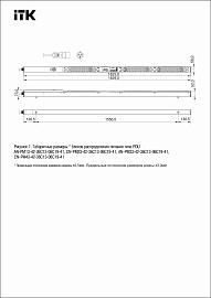 Блок распределения питания (PDU) CONTROL с общим мониторингом и управлением PV1512 1Ф 32А 36С13 6С19 кабель 3м IEC60309 CN-PM43-42-36C13-06C19-41 ITK