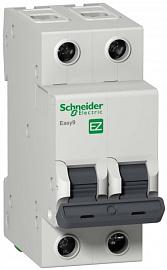 Выключатель автоматический 25А 2п двухполюсный характеристика C 4,5кА тип AC EASY9 EZ9F34225 Schneider Electric