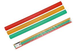 Трубки термоусаживаемые набор 3 цвета по 3шт. ТТкНГ(3:1)-12,7/4,3 SQ0548-1508 TDM