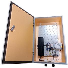 Термошкаф климатический уличный с защитным реле от "холодного пуска" IP66 360х560х190 мм Мастер-3УТП Телеком-Мастер