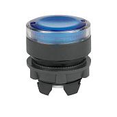 Головка кнопки OptiSignal D22 A5-PL-6 с подсветкой синяя пластик ZB5AW363 332309 КЭАЗ