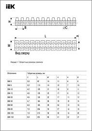 Колодка ЗВИ- 30 6-16 мм2 ПВХ 12 пар Прозрачный цвет (UZV1-030-10) IEK