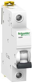 Выключатель автоматический 10А 1П однополюсный характеристика C 6kA тип AC iK60N A9K24110 Schneider Electric