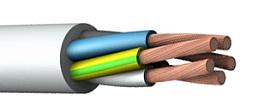 Провод ПВС 5х1,5 Алюр