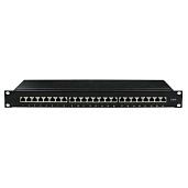 Патч-панель 19",1U, CAT6, 24 порта RJ45, экранированная RN6PPF241 DKC