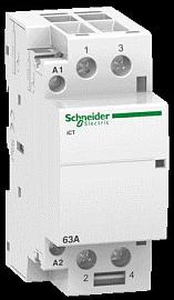 Контактор модульный 63А 220/240В 2НО iCT A9C20862 Schneider Electric