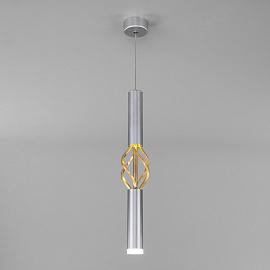Светильник светодиодный 8Вт подвесной 50191/1 LED матовое серебро/матовое золото a049110 Eurosvet