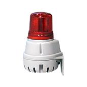 Оповещатель звуковой со светодиодным маяком, красный, 100 dB, 90-260V AC/DC H100BL230G/R Spectra