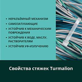 Стяжка кабельная (хомут) 150х2,5 нейлон черный /100шт./  ELO102070300008 Turmalion