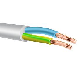 Провод ПВС 2х1.0 белый НКЗ