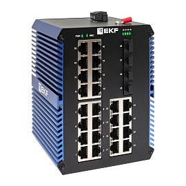 Коммутатор промышленный неуправляемый TSX-U-4GX/SFP-24GTP EKF