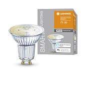 Лампа светодиодная 5Вт GU10 2700К 350лм диммируемая LEDVANCE SMART+ PAR16 WiFi 4058075485655