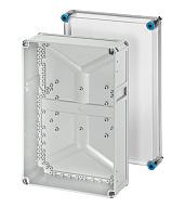 Hensel K 0300 - Пустой ящик с прозр.крыш., (300х450х170 мм), серый, IP65 60001040