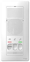 Домофон (переговорное устройство) BLANCA настенный монтаж 4,5В белый BLNDA000011 Schneider Electric (1м)