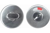Кнопка поворотная DOORLOCK DL E08/Y/RW WC Rt нержавеющая cталь с индикатором, шпиндель 5/8мм, универсальный монтаж 73331
