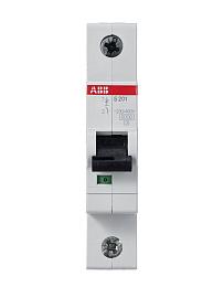 Выключатель автоматический модульный S201 10А 1П однополюсный C 6кА 2CDS251001R0104 ABB