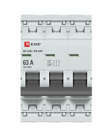 Выключатель нагрузки 3П 63А ВН-63N S63363 EKF PROxima