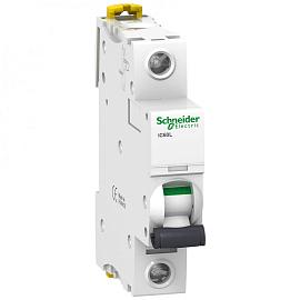 Выключатель автоматический iC60L 1А 1П однополюсный B A9F93101 Schneider Electric