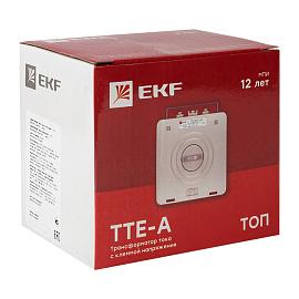 Трансформатор тока ТТЕ-A-600/5А с клеммой напряжения класс точности 0,5 tte-S-600 EKF PROxima