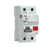 Выключатель дифференциального тока ВДТ (УЗО) 40А 2П двухполюсный 30мА (AC) DV AVERES rccb-2-40-30-ac-av EKF